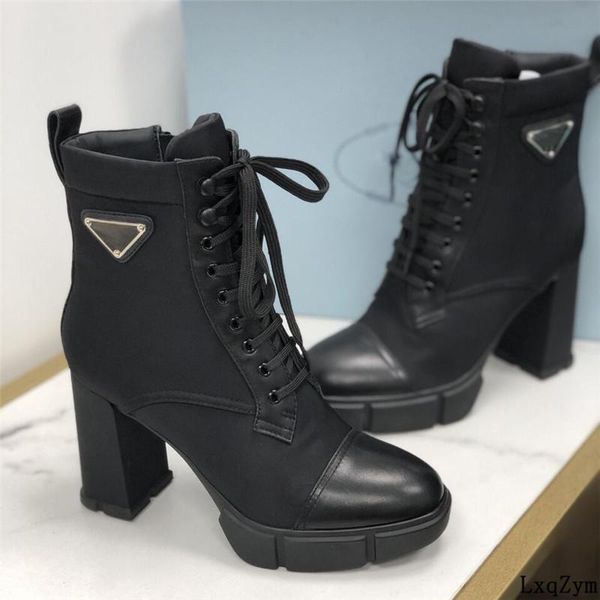 boots lady high heel shoes thick platform real leather metal decoration ankle for dating dress pumps, Black
boots lady high heel shoes thick platform real leather metal decoration ankle for dating dress pumps, Black