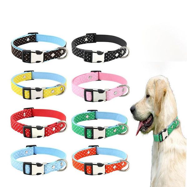 dog collars & leashes pet dot pattern cloth collar with adjustable lovely wear comfortable suit of cat and medium pets puppy kitten use
dog collars & leashes pet dot pattern cloth collar with adjustable lovely wear comfortable suit of cat and medium pets puppy kitten use