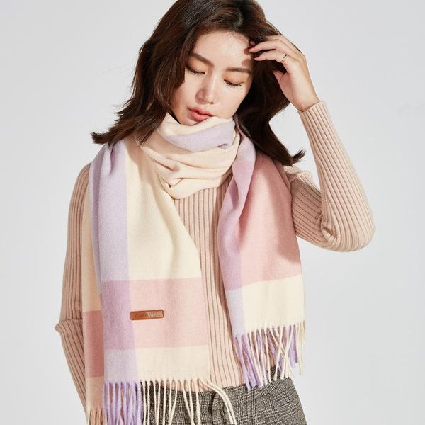 scarves autumn and winter scarf ladies british plaid wool bufanda dual-use thick warm long wild cashmere shawl women luxury, Blue;gray
scarves autumn and winter scarf ladies british plaid wool bufanda dual-use thick warm long wild cashmere shawl women luxury, Blue;gray