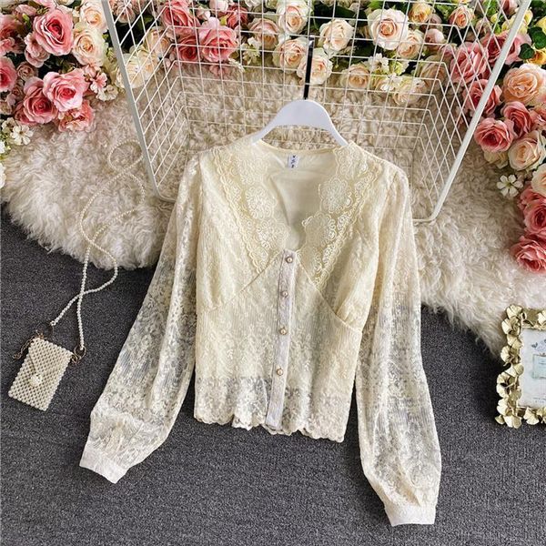 vintage lace embroidered black womens shirts beige white single breasted hollow out slim female fashion shirt spring autumn
vintage lace embroidered black womens shirts beige white single breasted hollow out slim female fashion shirt spring autumn