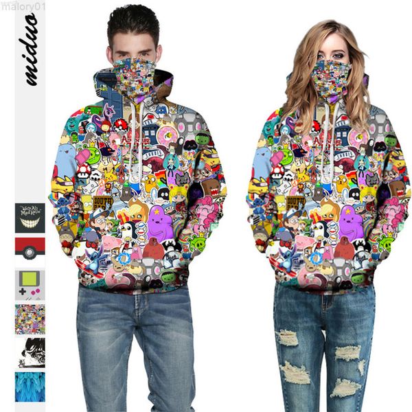 digital printing large size couple hooded sweater fashion street trendy baseball suit, Black
digital printing large size couple hooded sweater fashion street trendy baseball suit, Black