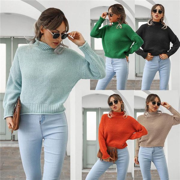 women's sweaters arrival women sweater 2021 winter fashion casual turtleneck long sleeves knitted, White;black
women's sweaters arrival women sweater 2021 winter fashion casual turtleneck long sleeves knitted, White;black