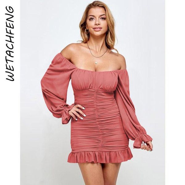 casual dresses y2k red ruffles backless women's dress fashion strapless pleated long sleeve bodycon slim mini lady autumn clothes, Black;gray
casual dresses y2k red ruffles backless women's dress fashion strapless pleated long sleeve bodycon slim mini lady autumn clothes, Black;gray