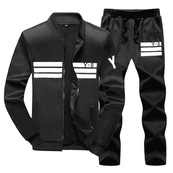 men's tracksuits 2021 casual suit spring autumn personality hooded sweater two-piece korean slim nine-point pants sports trend, Gray
men's tracksuits 2021 casual suit spring autumn personality hooded sweater two-piece korean slim nine-point pants sports trend, Gray