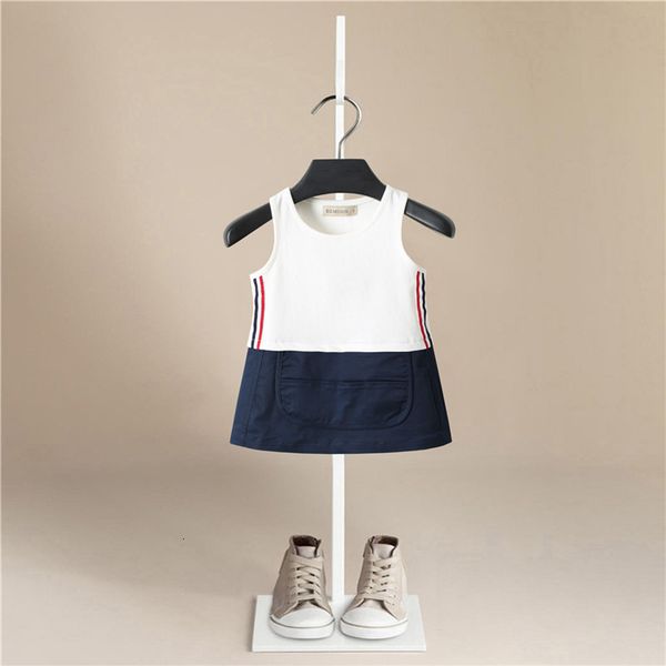 girls' dresses summer dresses for birthday girls christening with bow white wedding dress baby clothing, Red;yellow