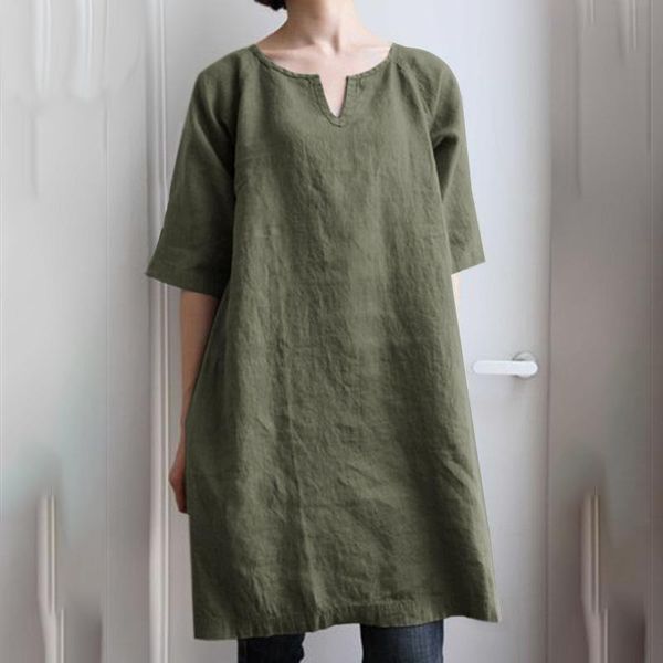 women's t-shirt summer tees loose t shirt women linen literary retro chinese style v-neck casual clothing, White
women's t-shirt summer tees loose t shirt women linen literary retro chinese style v-neck casual clothing, White