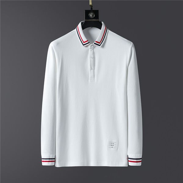 2021 brand mens clothing polo shirt casual polo shirts mens long sleeve polo shirt tees embroidered cotton, White;black
2021 brand mens clothing polo shirt casual polo shirts mens long sleeve polo shirt tees embroidered cotton, White;black