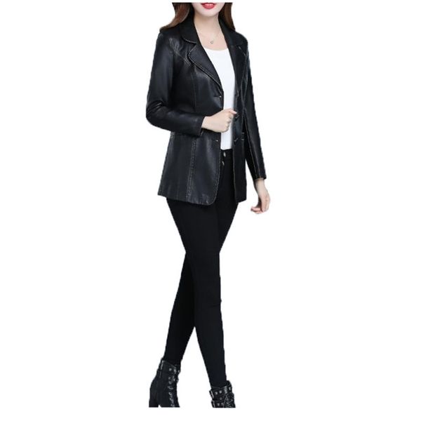 wine red faux leather coat women plus size black jackets pu female clothing fashion spring autumn coats lr430 210531
wine red faux leather coat women plus size black jackets pu female clothing fashion spring autumn coats lr430 210531
