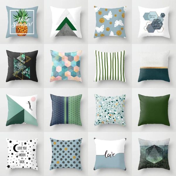 cushion/decorative pillow smoky blue green geometric cushion cover modern nordic fashion decorative pillowcase livingroom sofa christmas thr
cushion/decorative pillow smoky blue green geometric cushion cover modern nordic fashion decorative pillowcase livingroom sofa christmas thr