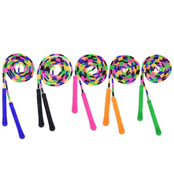 jump ropes kids adults rope with colorful beaded segmentation anti skid handles exercise sports skipping adjustable sport tool
jump ropes kids adults rope with colorful beaded segmentation anti skid handles exercise sports skipping adjustable sport tool