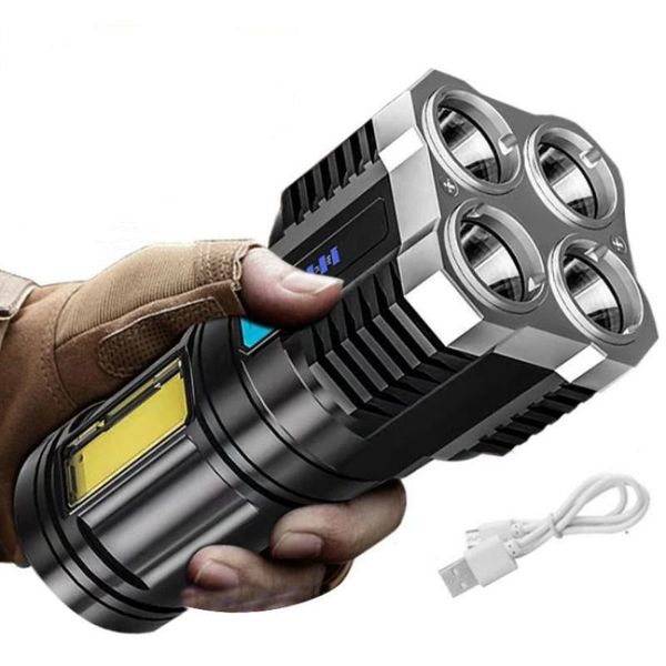flashlights torches 4 led mini portable lamp usb rechargeable multifunctional torch suitable for outdoor camping
flashlights torches 4 led mini portable lamp usb rechargeable multifunctional torch suitable for outdoor camping