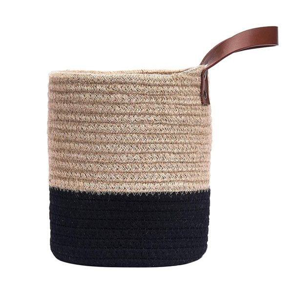 wall mounted woven hanging basket storage with leather handle, shelf organizer for plants home decor baskets
wall mounted woven hanging basket storage with leather handle, shelf organizer for plants home decor baskets