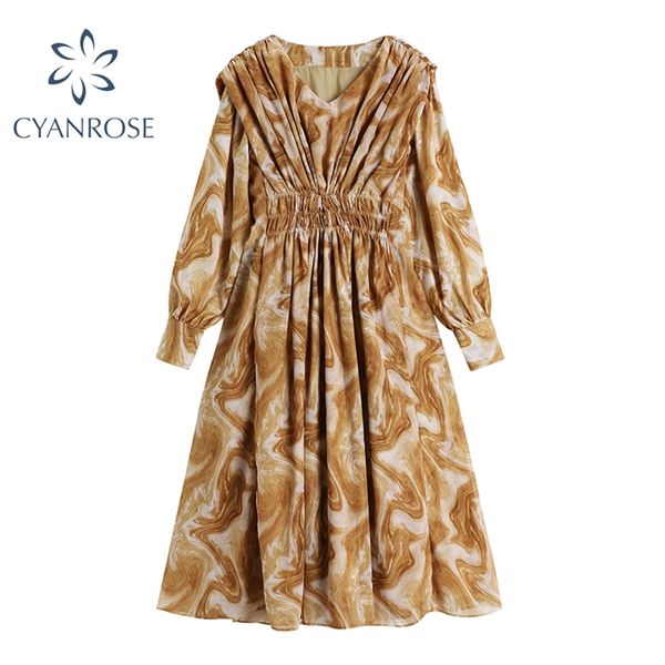 women spring wrinkled fluffy dresses vintage party long sleeve pleated vestidos high waist fashion elegant ins beach lady 210430, Black;gray
women spring wrinkled fluffy dresses vintage party long sleeve pleated vestidos high waist fashion elegant ins beach lady 210430, Black;gray