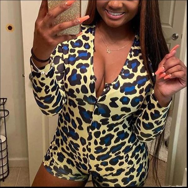 womens romper women 7 colors deep v neck leopard print bodycon sleepwear jumpsuit shorts bodysuit leotard long sleeve buttons, Black;white
womens romper women 7 colors deep v neck leopard print bodycon sleepwear jumpsuit shorts bodysuit leotard long sleeve buttons, Black;white