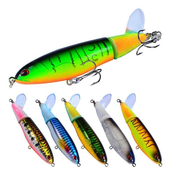 metal hard design fishing hook 36g / 14.5cm rotating tail propeller wobbler look like lures bait for perch carp hooks 
metal hard design fishing hook 36g / 14.5cm rotating tail propeller wobbler look like lures bait for perch carp hooks