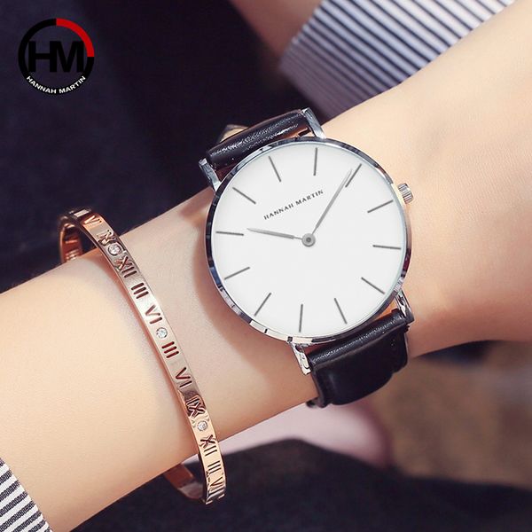 relogio feminino hannah martin luxury women watches leather band rose gold waterproof ladies quartz wristatch fit style clock, Slivery;golden
relogio feminino hannah martin luxury women watches leather band rose gold waterproof ladies quartz wristatch fit style clock, Slivery;golden