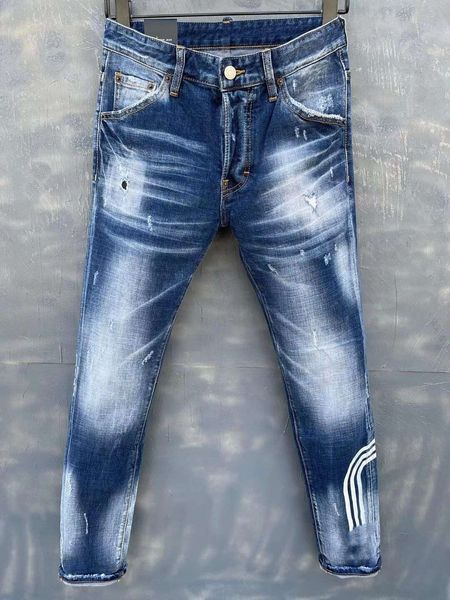 men's jeans brand of fashionable european and american casual ,high-grade washing, pure hand grinding, quality optimization la008, Blue
men's jeans brand of fashionable european and american casual ,high-grade washing, pure hand grinding, quality optimization la008, Blue