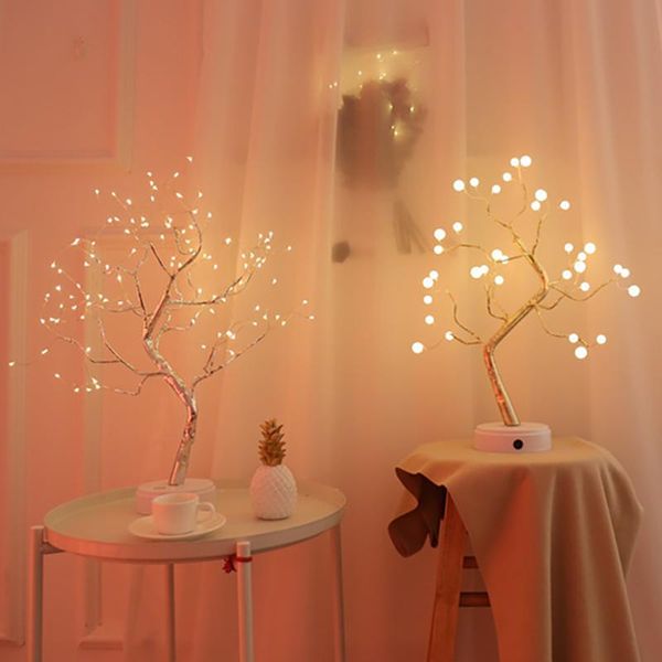 night lights diy creative 108led bonsai led light usb colorful christmas tree lamp starry fairy for bedroom home decoration #518
night lights diy creative 108led bonsai led light usb colorful christmas tree lamp starry fairy for bedroom home decoration #518