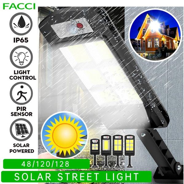 solar lamps facci 128cob led light outdoor sensor garden wall smart remote control lamp street waterproof
solar lamps facci 128cob led light outdoor sensor garden wall smart remote control lamp street waterproof