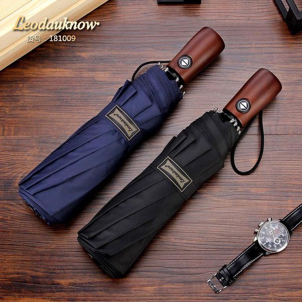 umbrellas leodauknow three fold double automatic wind umbrella for men's charm this increases stability and weather resistance
umbrellas leodauknow three fold double automatic wind umbrella for men's charm this increases stability and weather resistance