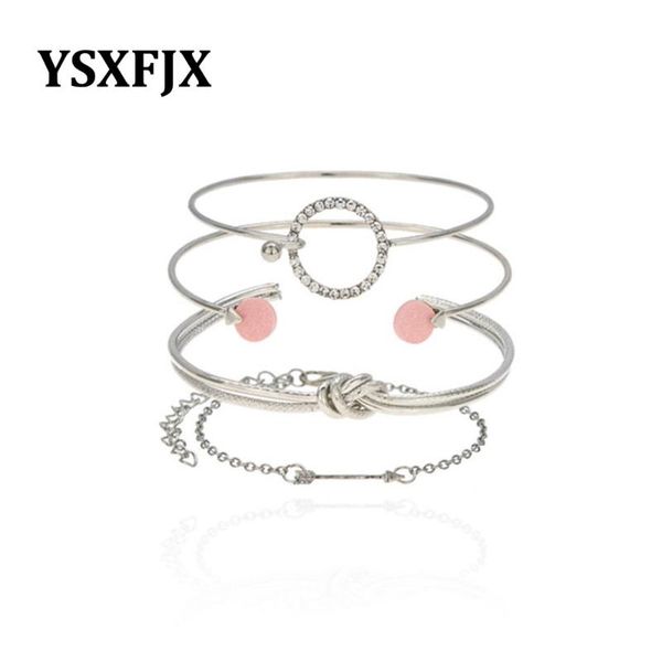 simple temperament knotted bracelet alloy open fashion combination jewelry geometric set party gifts bangle, Black
simple temperament knotted bracelet alloy open fashion combination jewelry geometric set party gifts bangle, Black