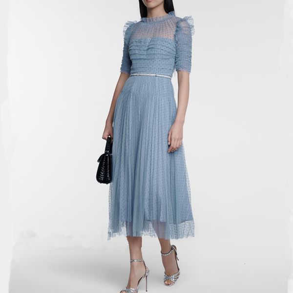 dresses runway women early spring see through polka dot mesh 2021 chic sleeve long pleated party, Black;gray
dresses runway women early spring see through polka dot mesh 2021 chic sleeve long pleated party, Black;gray
