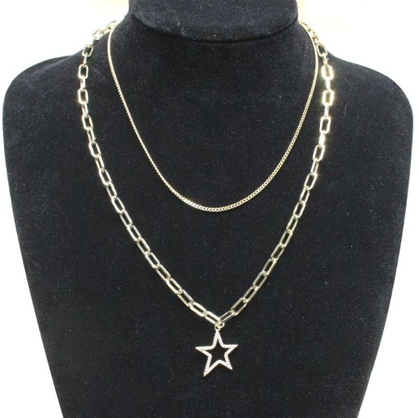 chokers charms star pendant sweater chain necklace for women girls gold color link chunky choker necklaces boho jewelry gift, Golden;silver
chokers charms star pendant sweater chain necklace for women girls gold color link chunky choker necklaces boho jewelry gift, Golden;silver