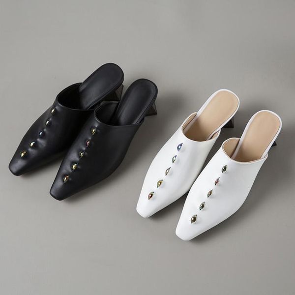slippers mljuese 2021 women soft cow leather rome style summer square toe black color sandals party dress wedding size 34-41
slippers mljuese 2021 women soft cow leather rome style summer square toe black color sandals party dress wedding size 34-41