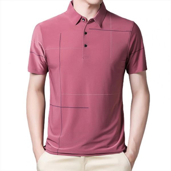 shirt soft comfortable wearing men polo turn down collar fashion lapel t for daily life, White;black
shirt soft comfortable wearing men polo turn down collar fashion lapel t for daily life, White;black