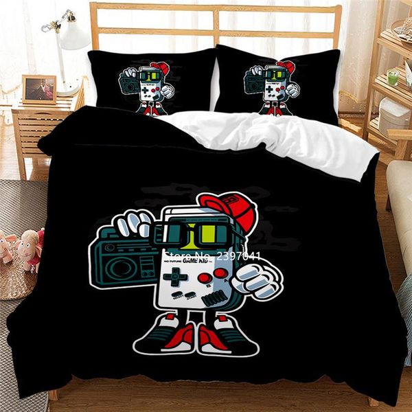 digital printing game machine tool accessory set cartoon duvet covered pillow cover & teenager products home textile bedding sets
digital printing game machine tool accessory set cartoon duvet covered pillow cover & teenager products home textile bedding sets
