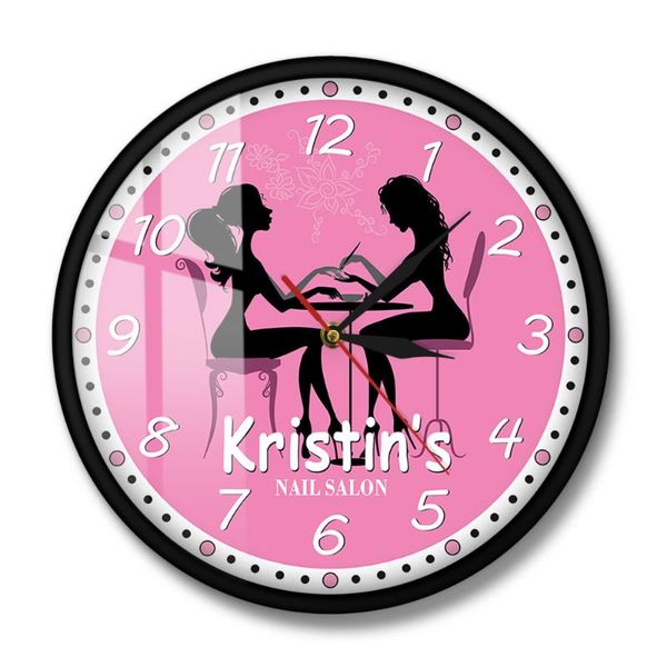 personalized wall clock manicure salon nail spacustom artwork pedicure art studio business decor clocks
personalized wall clock manicure salon nail spacustom artwork pedicure art studio business decor clocks