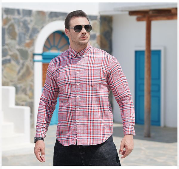 men's shirts loose casual shirt long sleeve plaid fashion and handsome dating activities mens shirt autumn for man, White;black
men's shirts loose casual shirt long sleeve plaid fashion and handsome dating activities mens shirt autumn for man, White;black