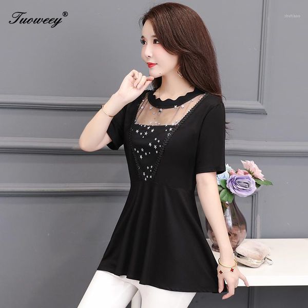 women summer floral blouse shirt plus size 5xl fashion chiffon hollow out women's clothing o-neck feminine blusas blouses & shirts, White
women summer floral blouse shirt plus size 5xl fashion chiffon hollow out women's clothing o-neck feminine blusas blouses & shirts, White