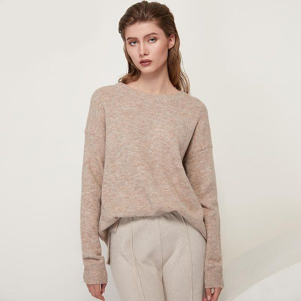 women's sweaters o neck cashmere pullover sweater women batwing long sleeve loose soft wool knitted jumpers casual, White;black
women's sweaters o neck cashmere pullover sweater women batwing long sleeve loose soft wool knitted jumpers casual, White;black