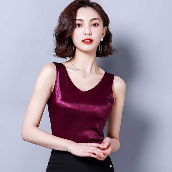 office lady tank women sleeveless plus size xxxl camis summer korean woman vest tees female 210531, White
office lady tank women sleeveless plus size xxxl camis summer korean woman vest tees female 210531, White