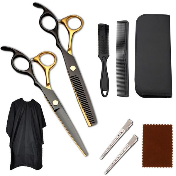 hair scissors 8 /9 pcs professional cutting kit shears barber salon hairdresser tool thinning comb cape
hair scissors 8 /9 pcs professional cutting kit shears barber salon hairdresser tool thinning comb cape