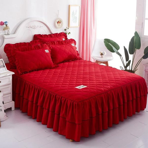 sheets & sets 3 pcs bed sheet set skirt thickened double lace european style bedspread queen size fitted full
sheets & sets 3 pcs bed sheet set skirt thickened double lace european style bedspread queen size fitted full