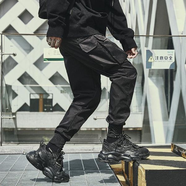 men's pants aogz streetwear pockets cargo tactical functional man casual joggers hip hop loose techwear trousers men black
men's pants aogz streetwear pockets cargo tactical functional man casual joggers hip hop loose techwear trousers men black