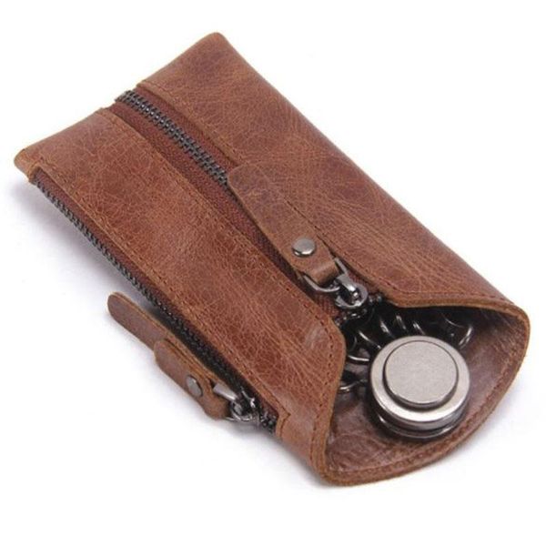 genuine leather car key holder keychain + 6 rings men & women keys wallet storage bags
genuine leather car key holder keychain + 6 rings men & women keys wallet storage bags