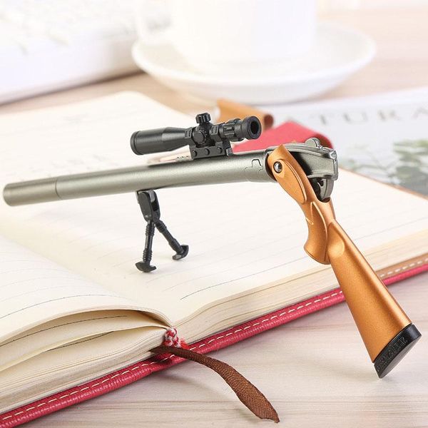 gel pens 1 pcs creative plastic rifle gun shape pen kids gift toys korean school supplies black refill 0.5mm stationery
gel pens 1 pcs creative plastic rifle gun shape pen kids gift toys korean school supplies black refill 0.5mm stationery
