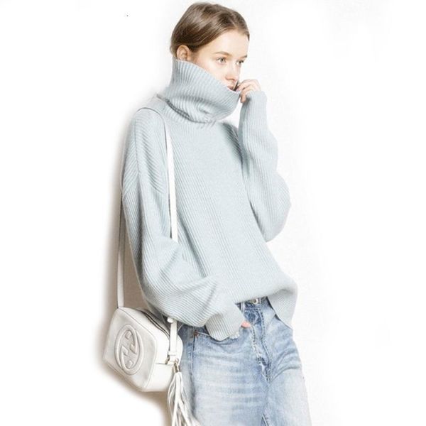 women's sweaters 2021 autumn and winter thick high collar pullover women loose cashmere sweater fashion warm large size knit bottoming, White;black
women's sweaters 2021 autumn and winter thick high collar pullover women loose cashmere sweater fashion warm large size knit bottoming, White;black