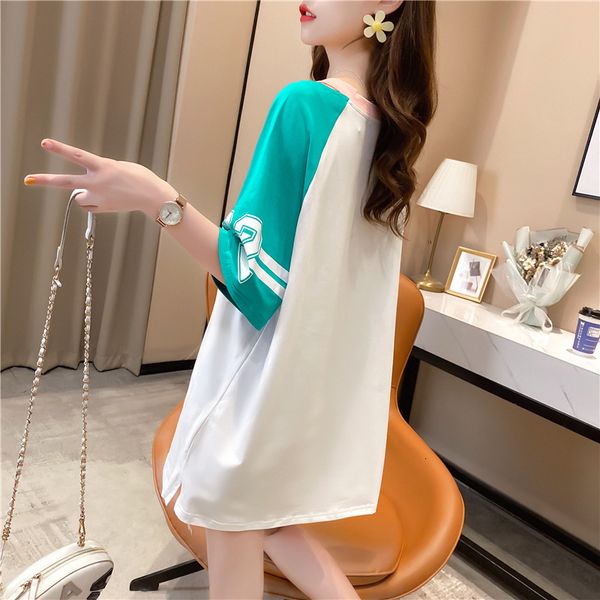 women's t-shirt korean-style short sleeve women student loose-fit ins fashion versatile western style printed joint drop, White 
women's t-shirt korean-style short sleeve women student loose-fit ins fashion versatile western style printed joint drop, White