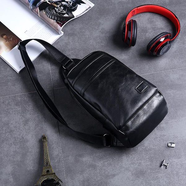 waist bags large-capacitytrend simple leather chest bag 
waist bags large-capacitytrend simple leather chest bag