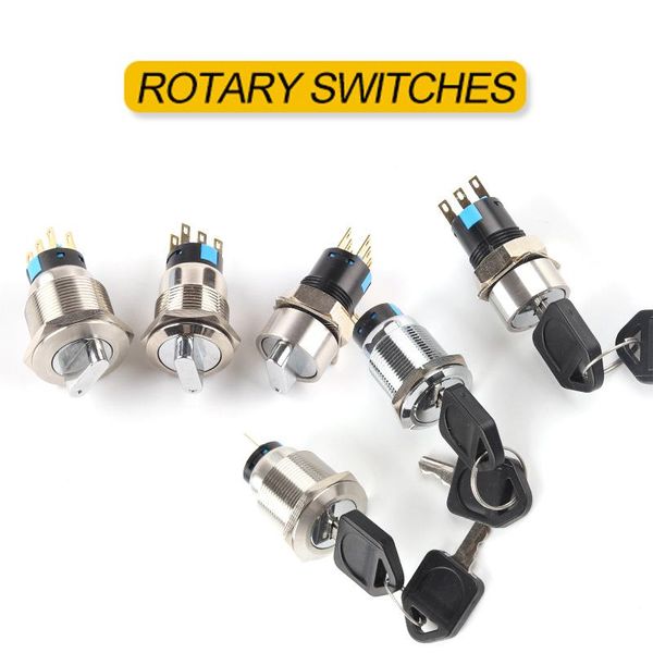 smart home control 16mm 19mm 22mm metal knob switch 2/3 positions on off 1no1nc 3/6 pin power button with keys rotary indicator
smart home control 16mm 19mm 22mm metal knob switch 2/3 positions on off 1no1nc 3/6 pin power button with keys rotary indicator