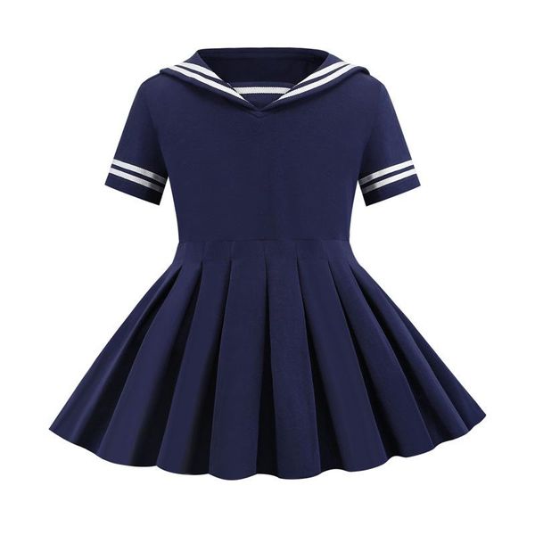 spring and summer baby girls navy collar college pleated dress girl's dresses, Red;yellow
spring and summer baby girls navy collar college pleated dress girl's dresses, Red;yellow
