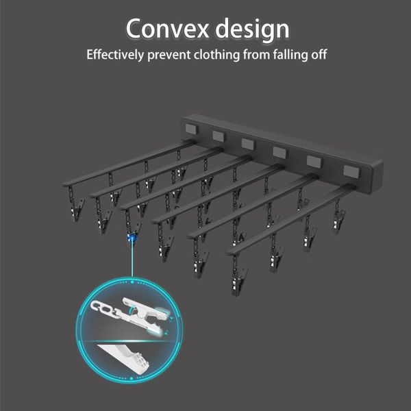 clips clothes hanger home folding towels socks multifunctional without perforation rack hangers & racks
clips clothes hanger home folding towels socks multifunctional without perforation rack hangers & racks