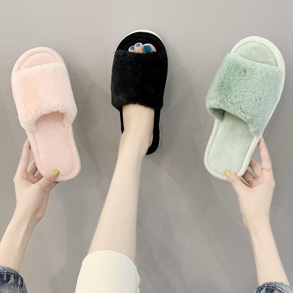 slippers comfortable and warm autumn winter women's slippers, indoor non-slip wear-resistant one-word home soft shoes women, Black
slippers comfortable and warm autumn winter women's slippers, indoor non-slip wear-resistant one-word home soft shoes women, Black