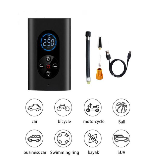 bike pumps 150psi rechargeable air pump tire inflator wireless portable compressor digital car tyre for bicycle tires balls
bike pumps 150psi rechargeable air pump tire inflator wireless portable compressor digital car tyre for bicycle tires balls