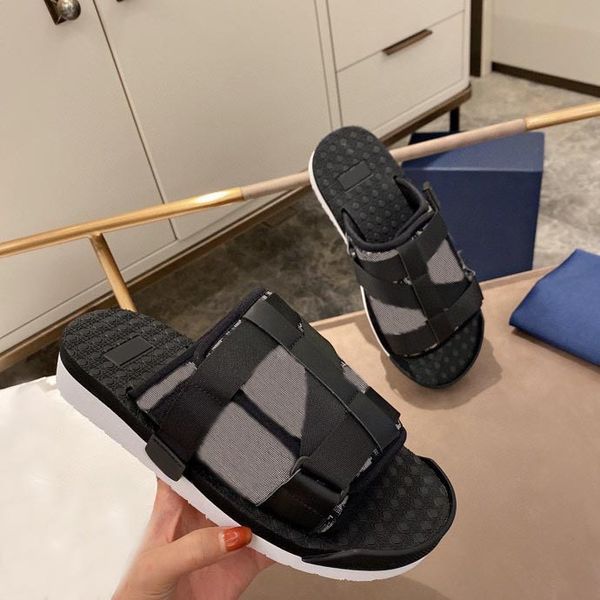 man woman slipper nylon bands soft rubber sole scuffs fashion men women alpha sandals slippers slides in oblique jacquard summer with box la, Black
man woman slipper nylon bands soft rubber sole scuffs fashion men women alpha sandals slippers slides in oblique jacquard summer with box la, Black