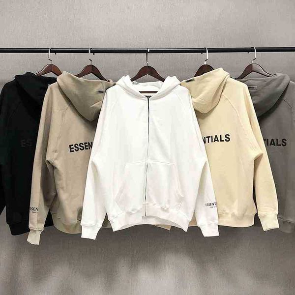 feel of god fog essentials new double line reflective letter zipper hooded cardigan coat, Black
feel of god fog essentials new double line reflective letter zipper hooded cardigan coat, Black
